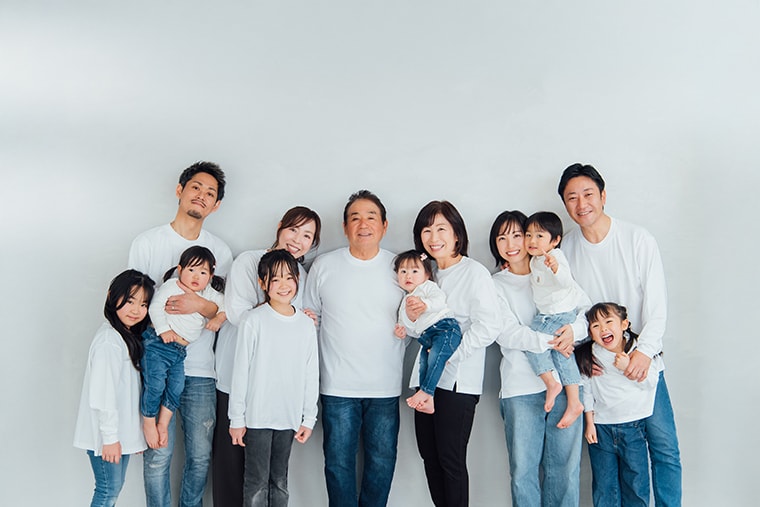 アニバーサリー・記念写真の撮影:愛知県半田市ルリエフォトスタジオ