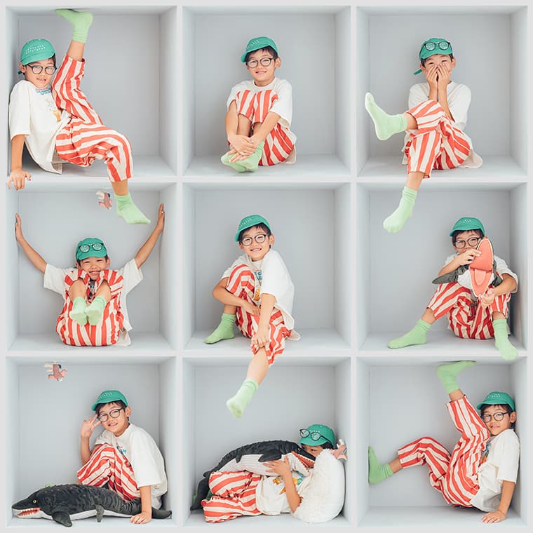 バースデー・誕生日の撮影：愛知県半田市ルリエフォトスタジオ