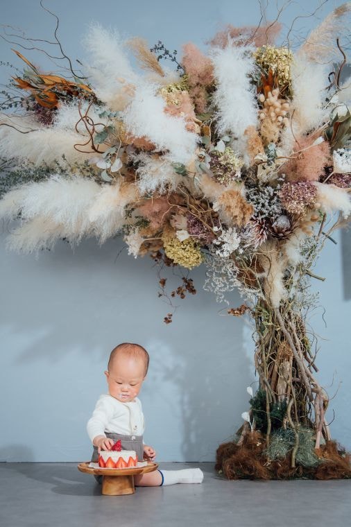 バースデー・誕生日の撮影：愛知県半田市ルリエフォトスタジオ