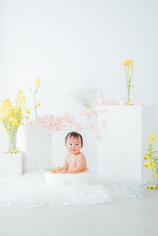 バースデー・誕生日の撮影：愛知県半田市ルリエフォトスタジオ