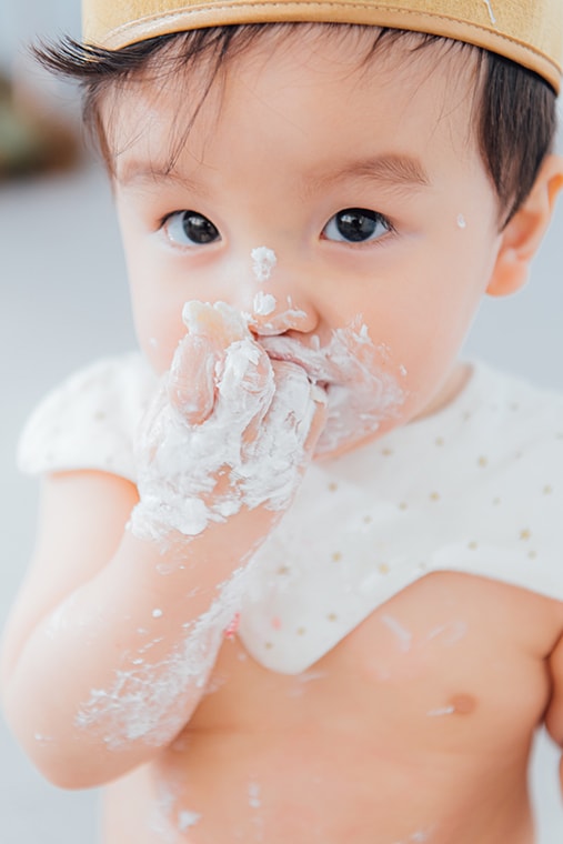 バースデー・誕生日の撮影：愛知県半田市ルリエフォトスタジオ