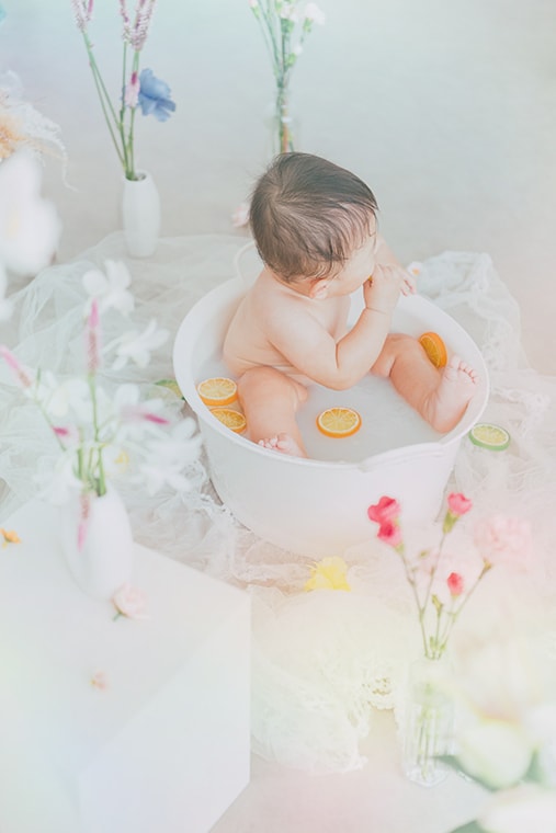 バースデー・誕生日の撮影：愛知県半田市ルリエフォトスタジオ