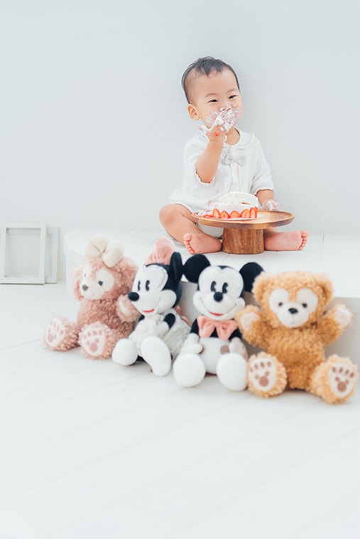 バースデー・誕生日の撮影：愛知県半田市ルリエフォトスタジオ