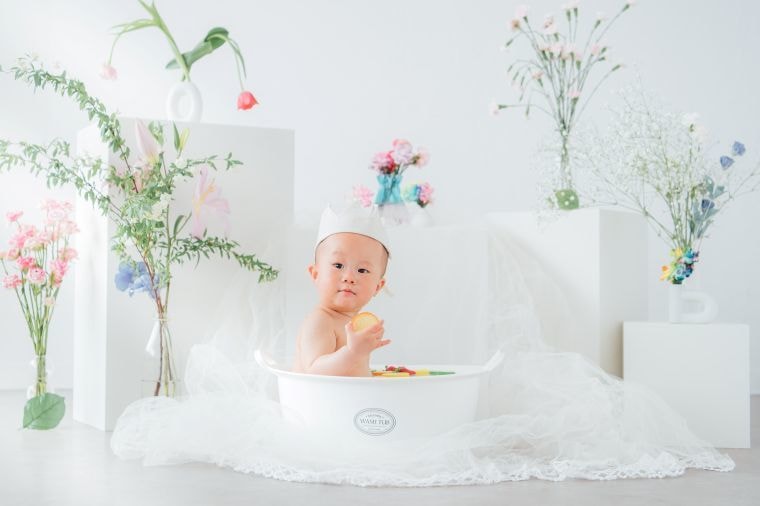 バースデー・誕生日の撮影：愛知県半田市ルリエフォトスタジオ