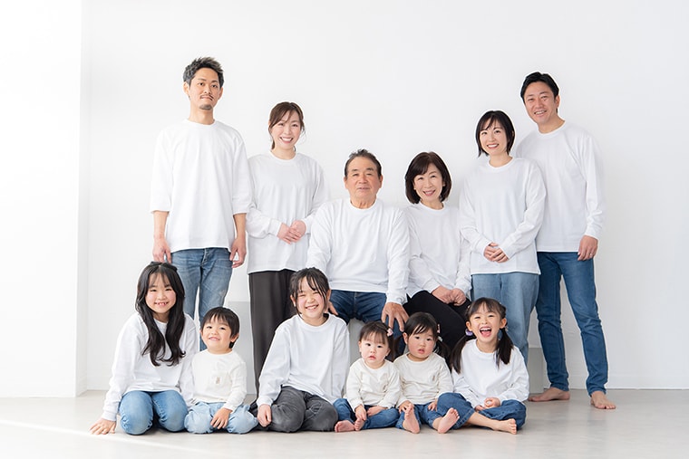 アニバーサリー・記念写真の撮影：愛知県半田市ルリエフォトスタジオ