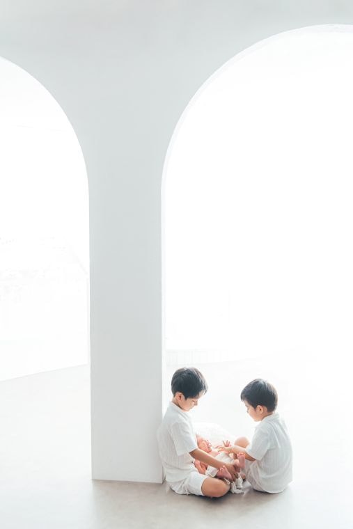 マタニティ撮影・ニューボーン撮影：愛知県半田市ルリエフォトスタジオ