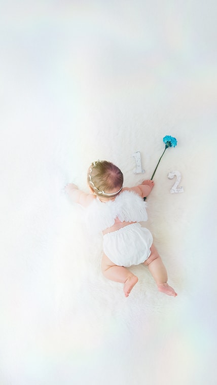 バースデー・誕生日の撮影：愛知県半田市ルリエフォトスタジオ