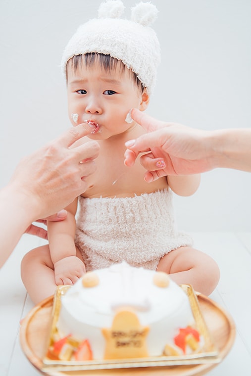 バースデー・誕生日の撮影：愛知県半田市ルリエフォトスタジオ