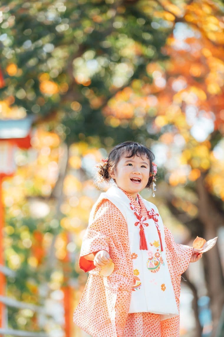 七五三撮影：愛知県半田市ルリエフォトスタジオ