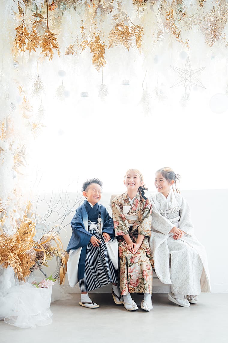 七五三撮影：愛知県半田市ルリエフォトスタジオ