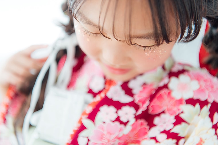 七五三撮影：愛知県半田市ルリエフォトスタジオ