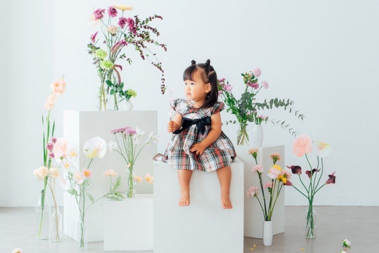 バースデー・誕生日の撮影：愛知県半田市ルリエフォトスタジオ