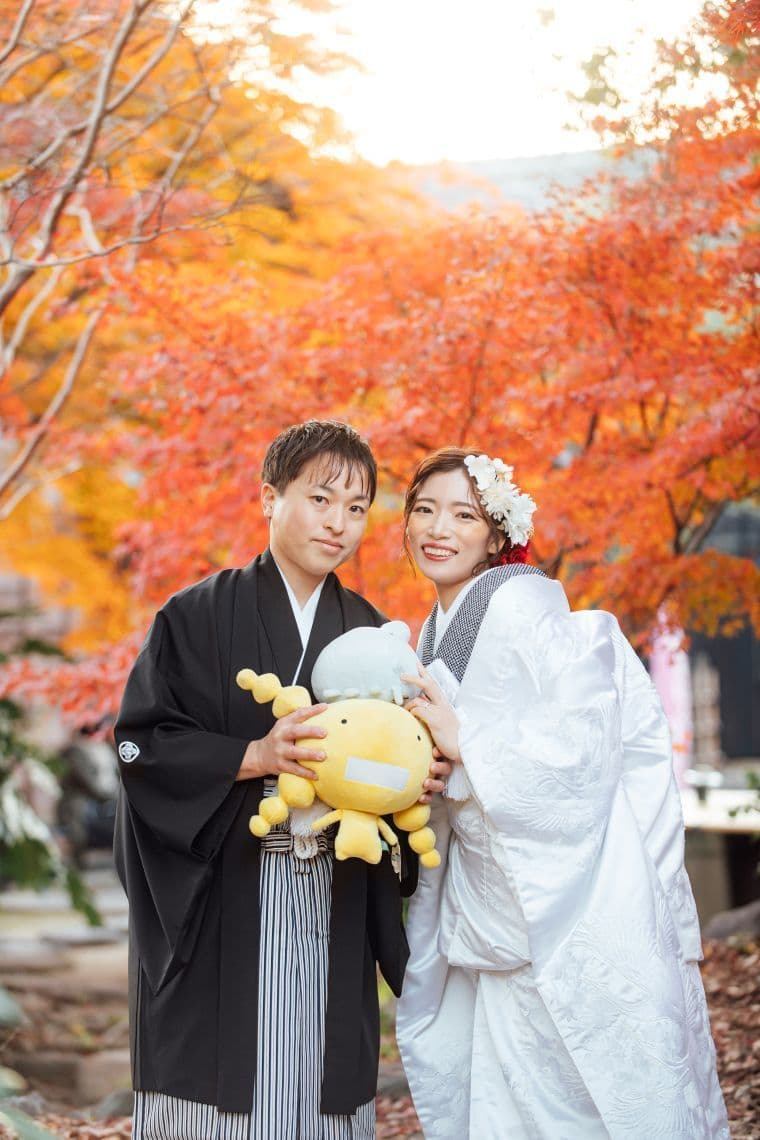 ウェディングフォトの撮影：愛知県半田市ルリエフォトスタジオ