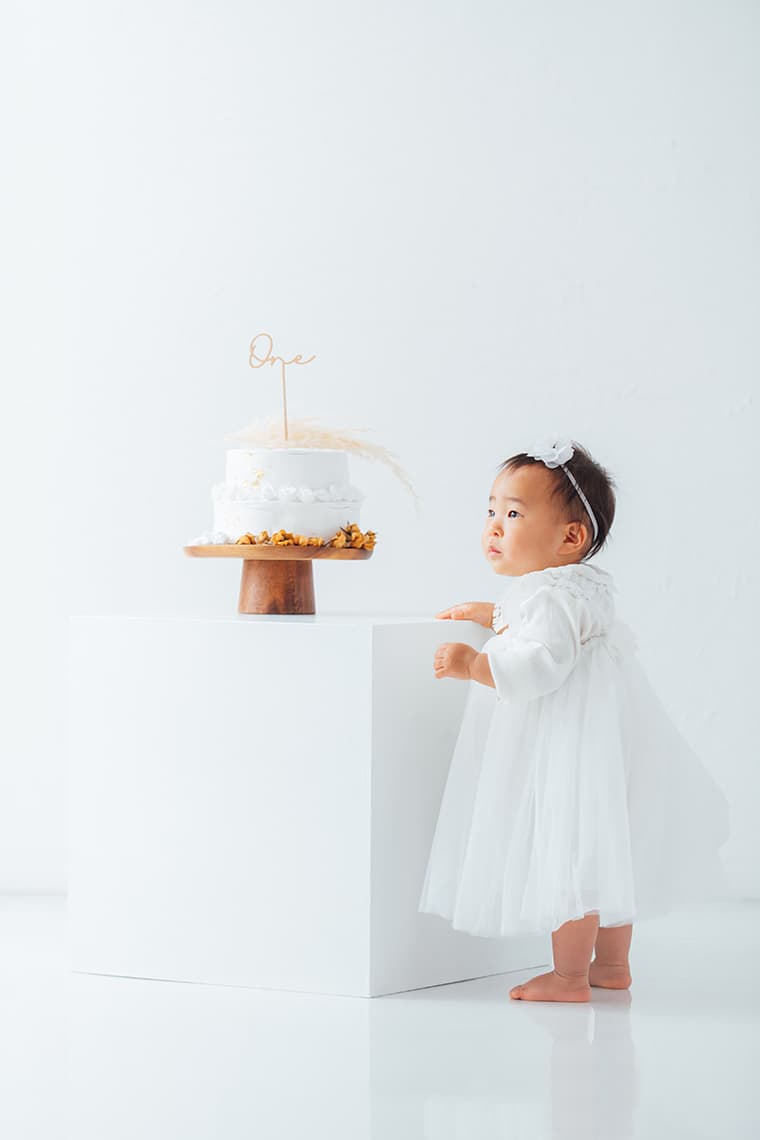 バースデー・誕生日の撮影：愛知県半田市ルリエフォトスタジオ