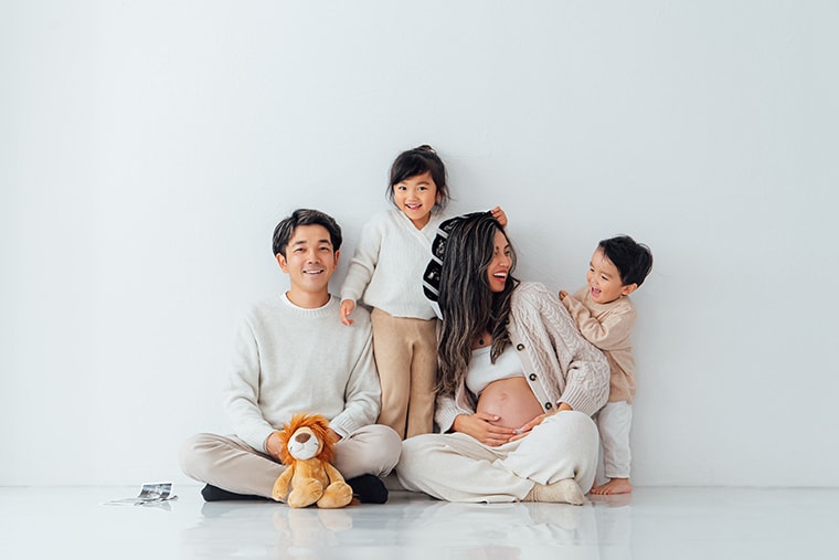 マタニティ撮影・ニューボーン撮影：愛知県半田市ルリエフォトスタジオ