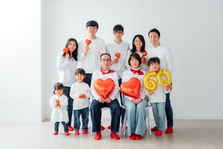 アニバーサリー・記念写真の撮影：愛知県半田市ルリエフォトスタジオ