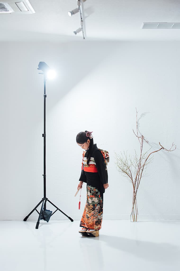 七五三撮影：愛知県半田市ルリエフォトスタジオ