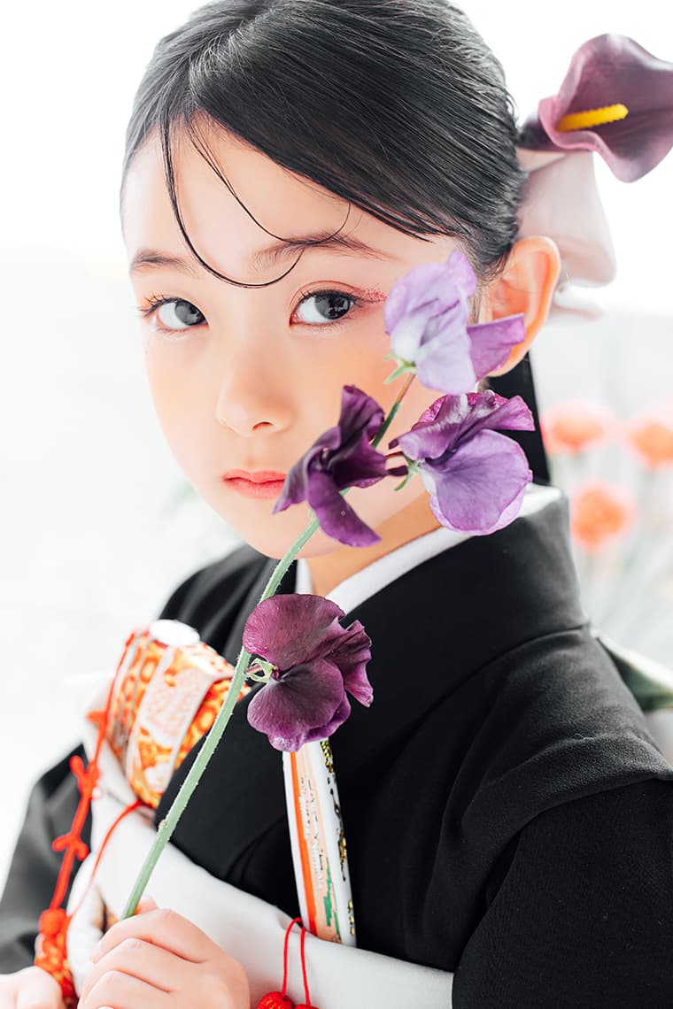 七五三撮影：愛知県半田市ルリエフォトスタジオ