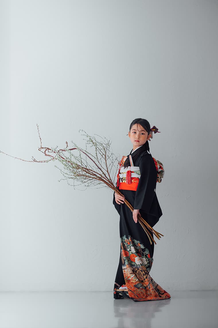 七五三撮影：愛知県半田市ルリエフォトスタジオ