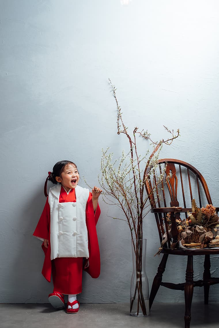 七五三撮影：愛知県半田市ルリエフォトスタジオ