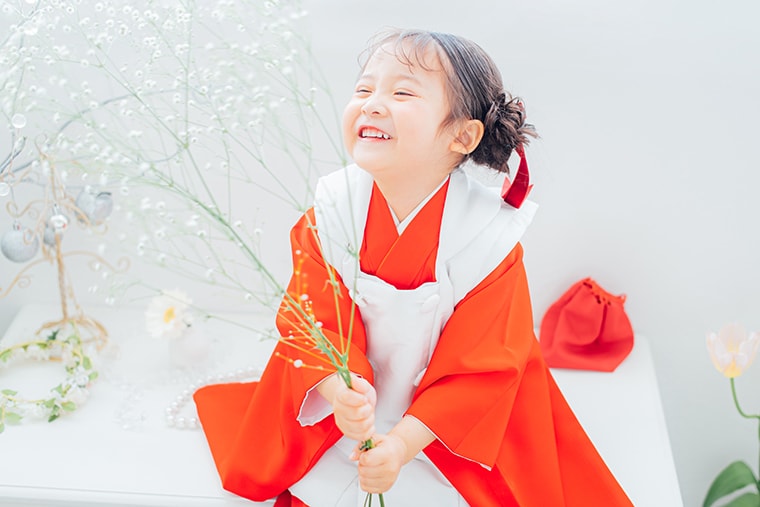 七五三撮影：愛知県半田市ルリエフォトスタジオ