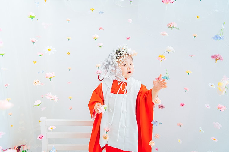 七五三撮影：愛知県半田市ルリエフォトスタジオ