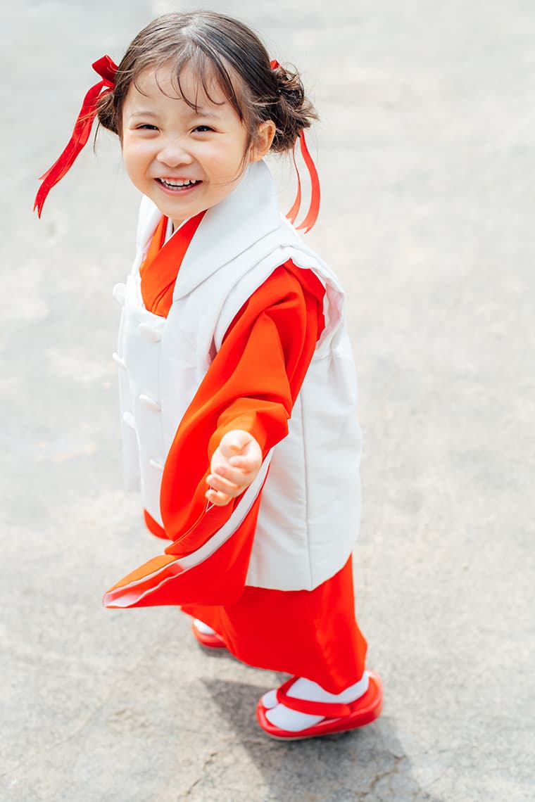 七五三撮影：愛知県半田市ルリエフォトスタジオ