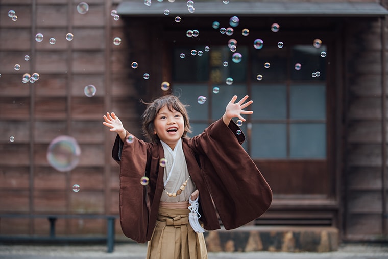 七五三撮影：愛知県半田市ルリエフォトスタジオ