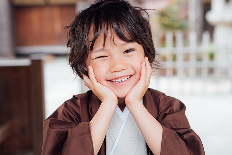 七五三撮影：愛知県半田市ルリエフォトスタジオ