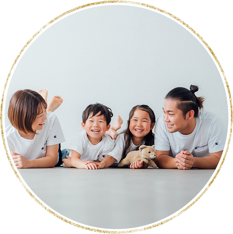 記念撮影：愛知県半田市の写真館ルリエフォトスタジオ