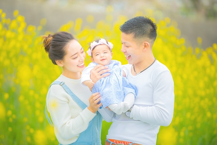 アニバーサリー・記念写真の撮影:愛知県半田市ルリエフォトスタジオ