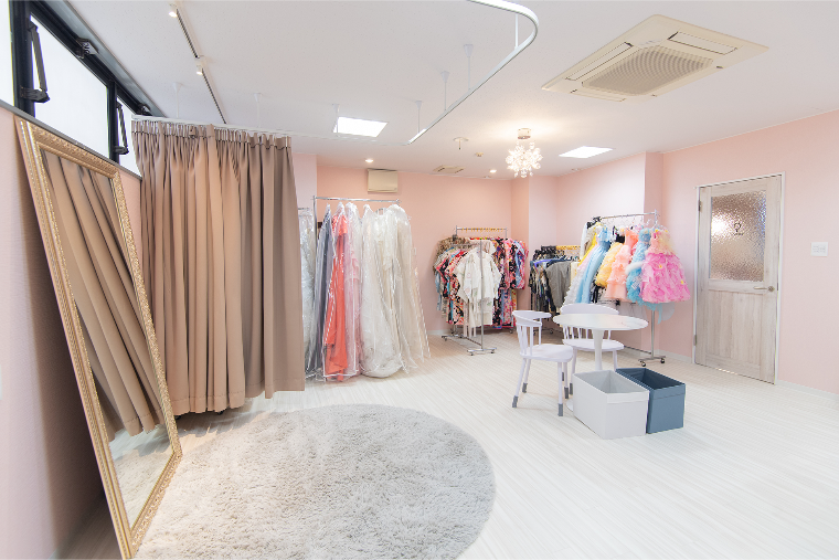 店内:愛知県半田市の写真館ルリエフォトスタジオ