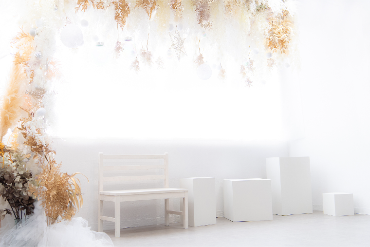 店内:愛知県半田市の写真館ルリエフォトスタジオ