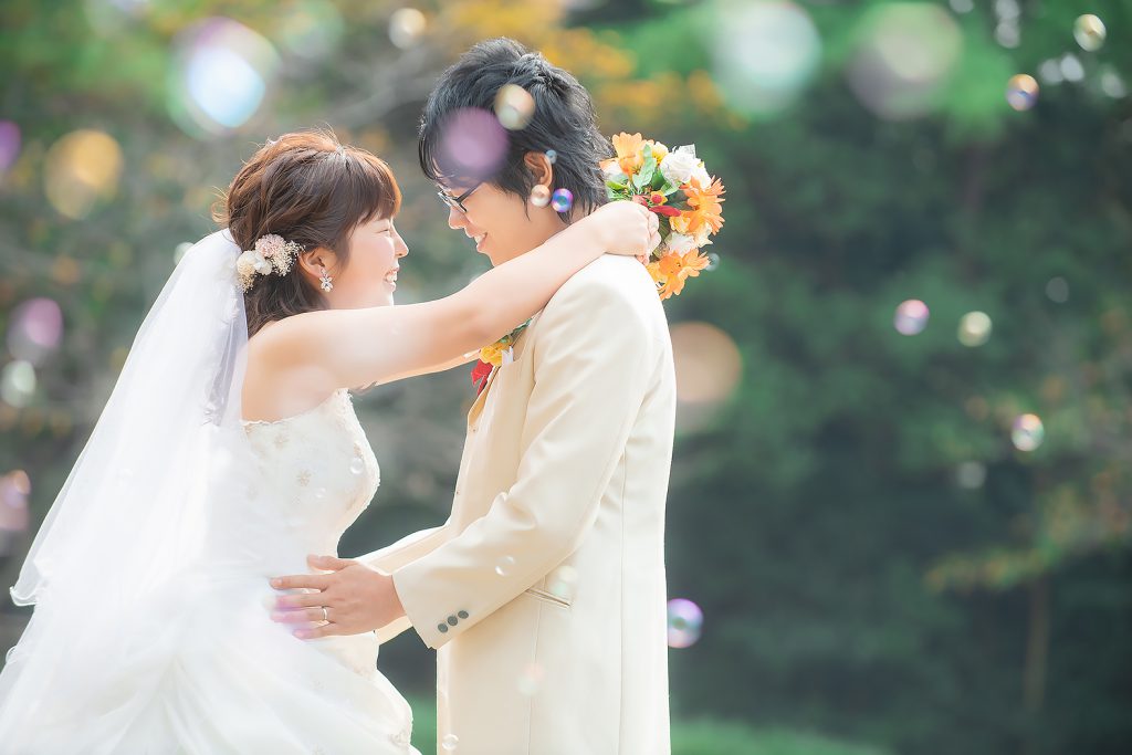 ウェディングフォト 結婚写真 洋装 深谷フォトスタジオ ファミーユ