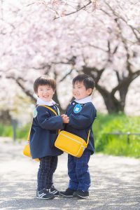 桜フォト キャンペーン 家族写真 記念写真